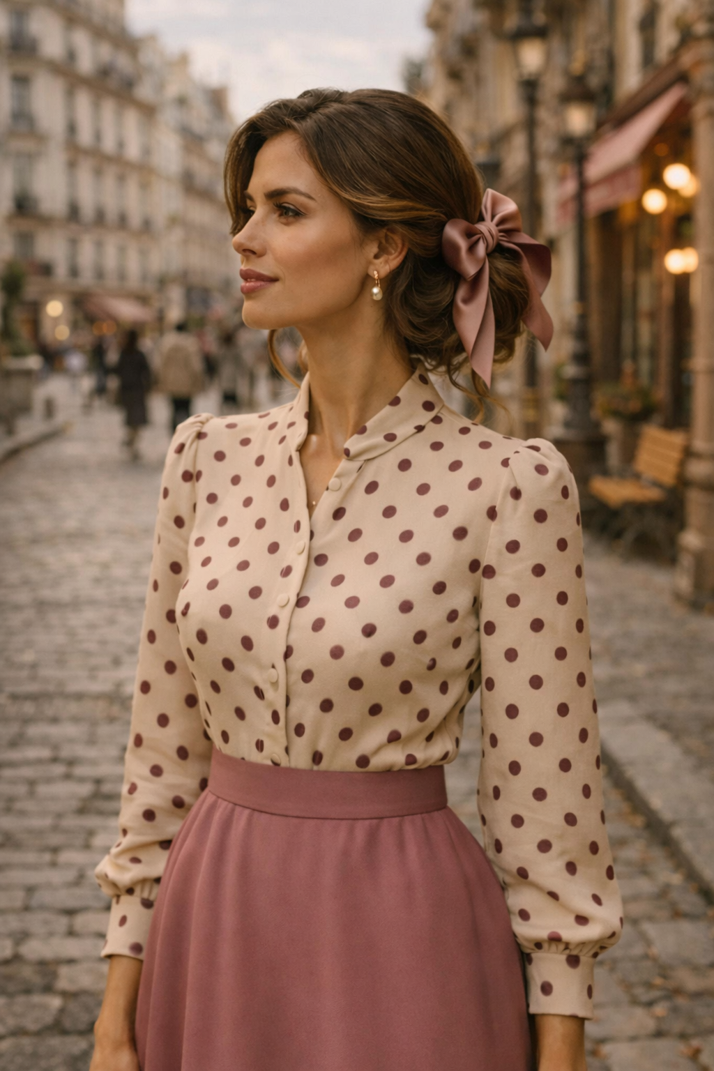 retro chic fashion editorial